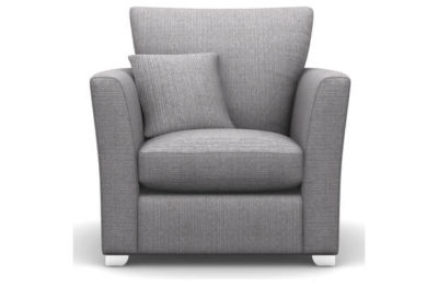 Heart of House Libby Fabric Chair - Ash